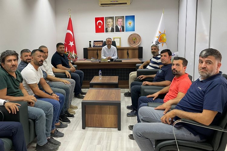 Adıyaman'da İGC yönetiminden AK Parti'ye 'hayırlı olsun' ziyareti