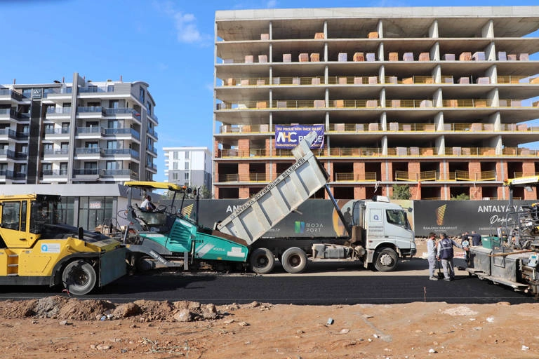 Antalya Büyükşehir'den altyapı çalışması