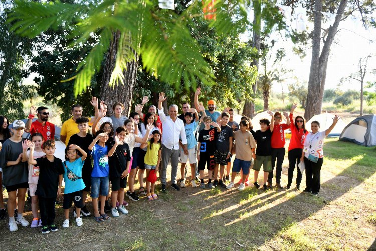 Antalya Muratpaşa'da çocuklar doğayla buluştu