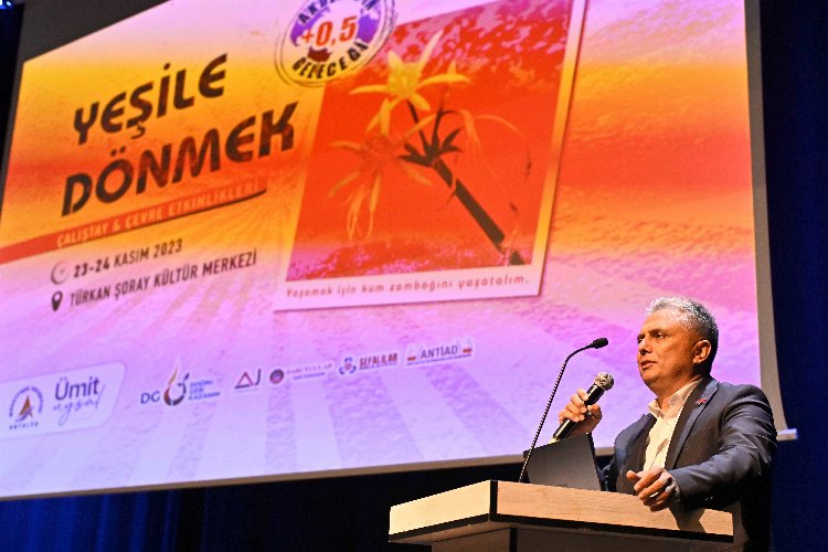 Antalya Muratpaşa 'iklim krizi'ni gündemden düşürmüyor