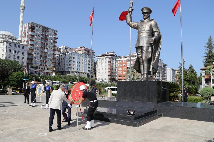 Ata'nın Rize’ye gelişinin 98. yılı kutlandı