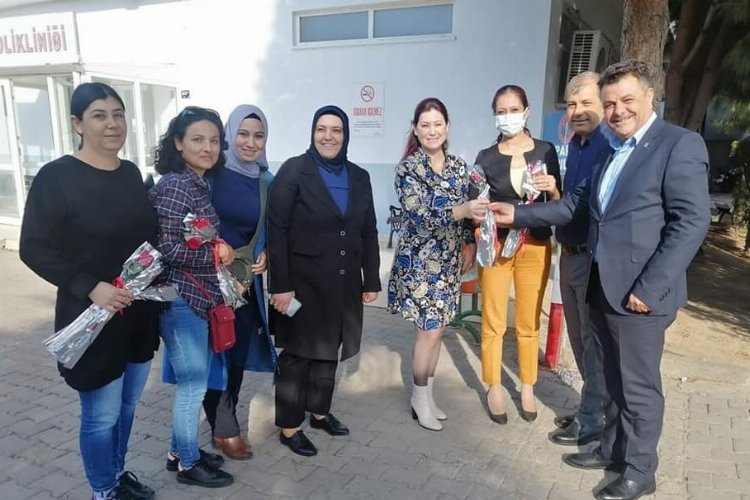 Aydın Didim'de AK Partililer diş hekimlerini unutmadı