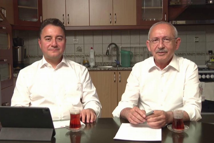 Babacan da Kılıçdaroğlu'nun mutfağına girdi