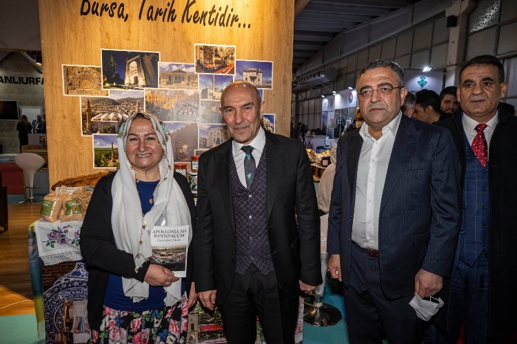 Başkan Soyer 1. Mezopotamya Turizm ve Gastronomi Fuarı'na katıldı