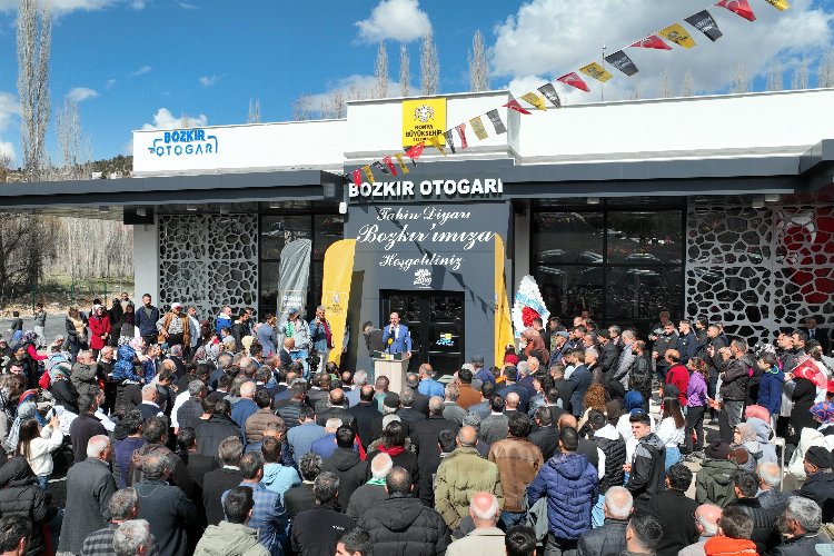 Başkan Altay Bozkır Otogarı ve İtfaiye Merkezi’ni açtı