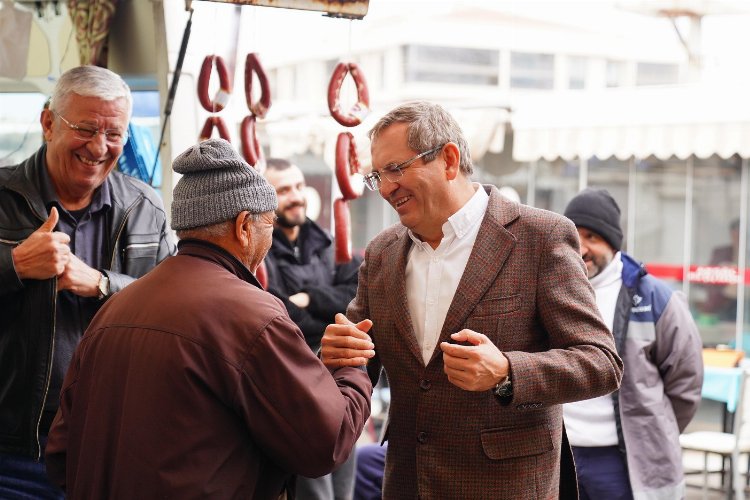 Başkan Ergin vatandaşlarla buluşmalarına devam ediyor