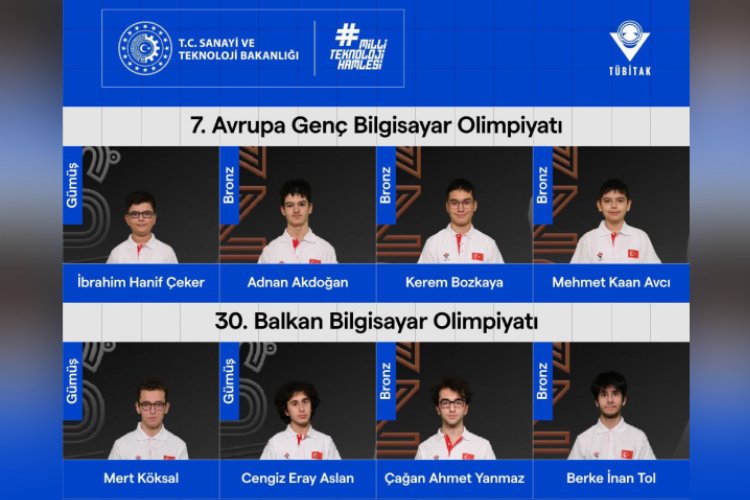 Bilgisayar Olimpiyatları'nda gururlandıran başarı