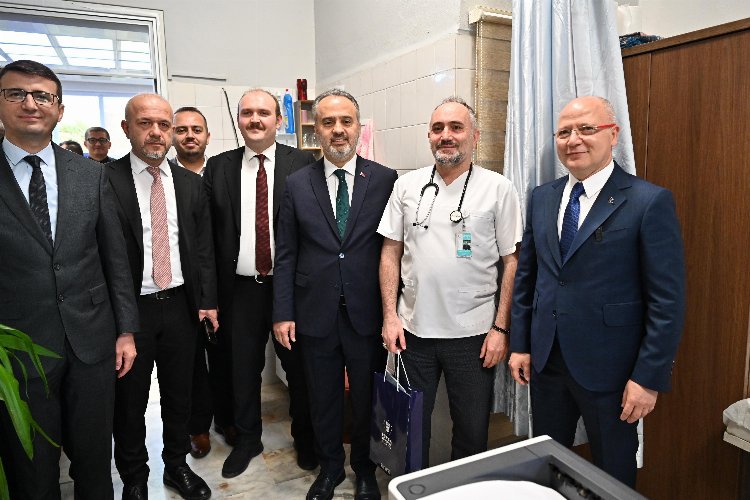 Bursa Büyükşehir'den doktorlara 14 Mart ziyareti