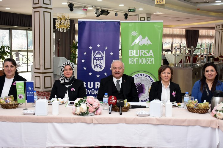 Bursa'da 'Kadın gözüyle Bursa' projesi tanıtıldı