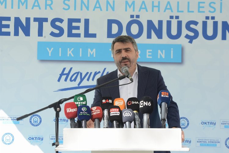 Bursa'da kentsel dönüşümde 'Yıldırım' hamle