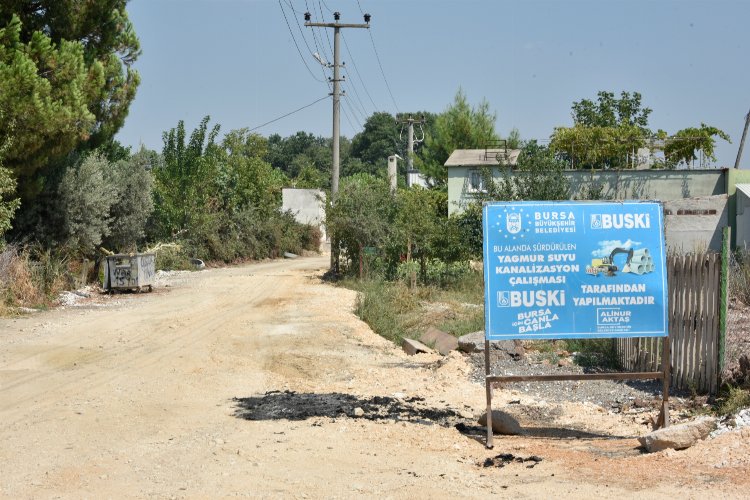 Bursa Gemlik'te altyapıya 'Büyük' hamle