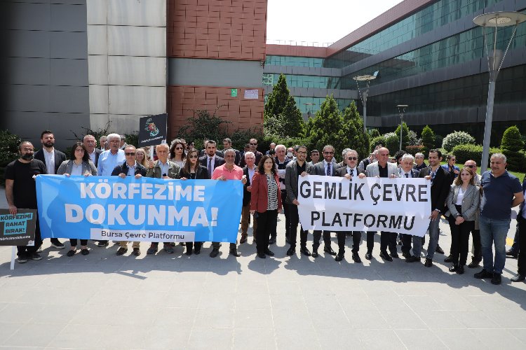 Bursa Gemlik'te 'Körfezime Dokunma' yargıya taşındı