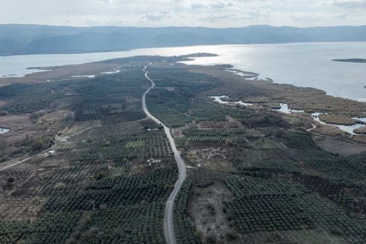 Bursa Gölyazı yolu sil baştan yenilendi