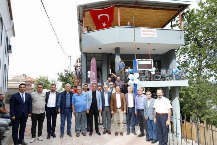 Bursa İnegöl'de Eski Bahçekaya konağına kavuştu