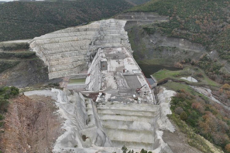 Bursa Karacabey'de Gölecik Barajı'nın yüzde 84'ü tamamlandı