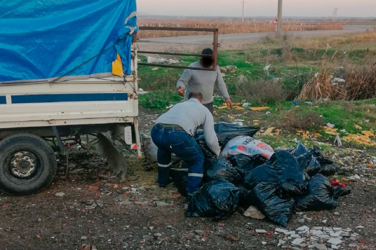 Bursa Karacabey'de kaçak moloza ağır ceza