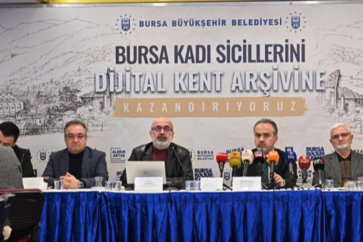 Bursa kent arşivi Osmanlı tarihine ışık tutacak