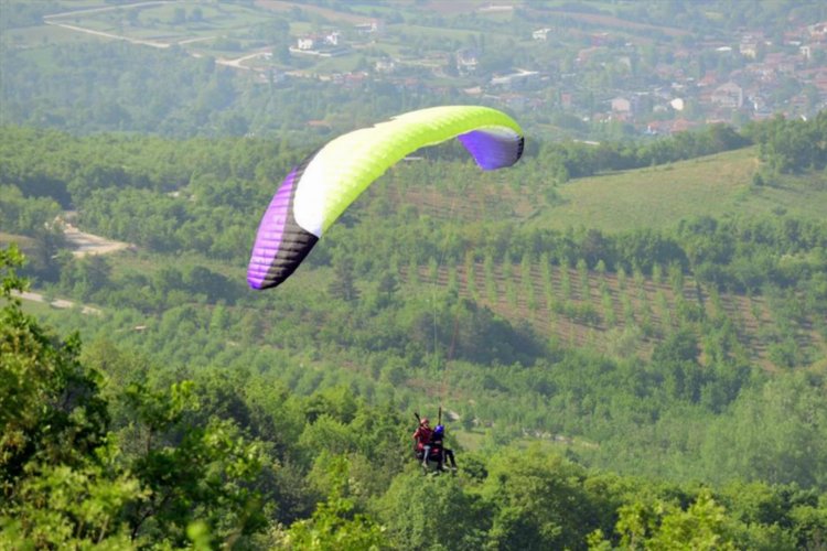 Bursa İnegöl'de Türkiye Yamaç Paraşütü Hedef Şampiyonası yapılacak