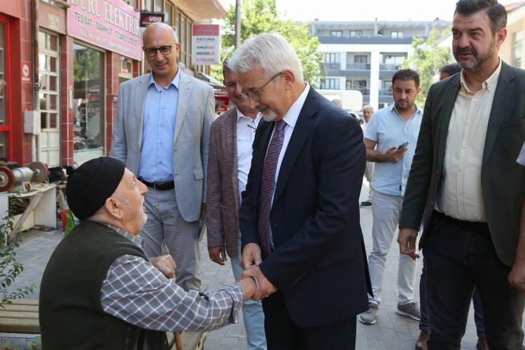 Bursa Nilüfer Belediye Başkanı Erdem'den Fethiye mesaisi