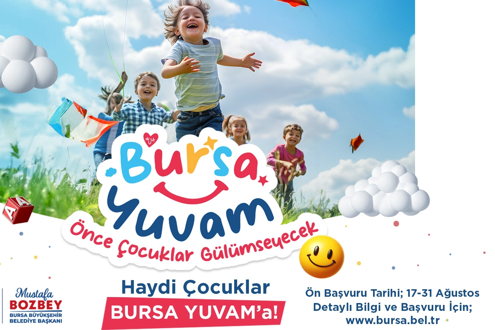 'Bursa Yuvam' için ön başvuru zamanı