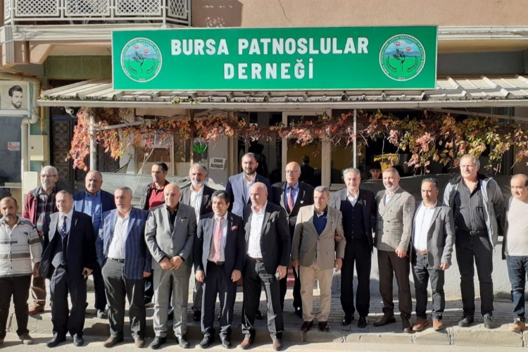 BURSAAKYAD'dan Bursa Patnos Derneği'ne iade-i ziyaret