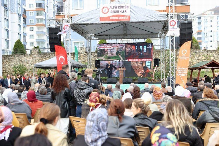 Büyükşehirde tamamlanan cemevinin açılışı yapıldı