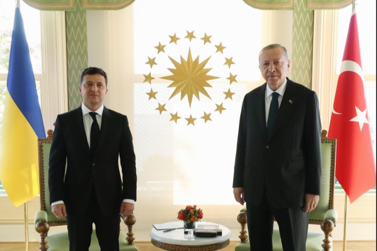 Cumhurbaşkanı Erdoğan, Zelenskiy ile görüştü