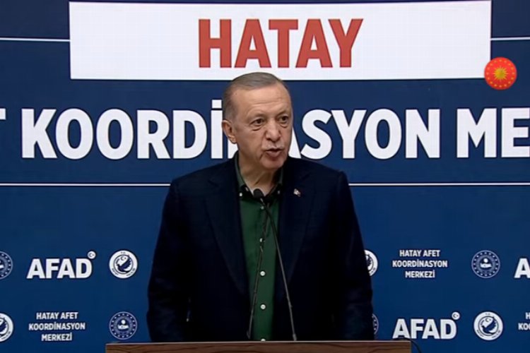 Cumhurbaşkanı Erdoğan'dan 'Hatay' mesajı... 199 bin 739 konutun inşaası Mart'ta başlıyor