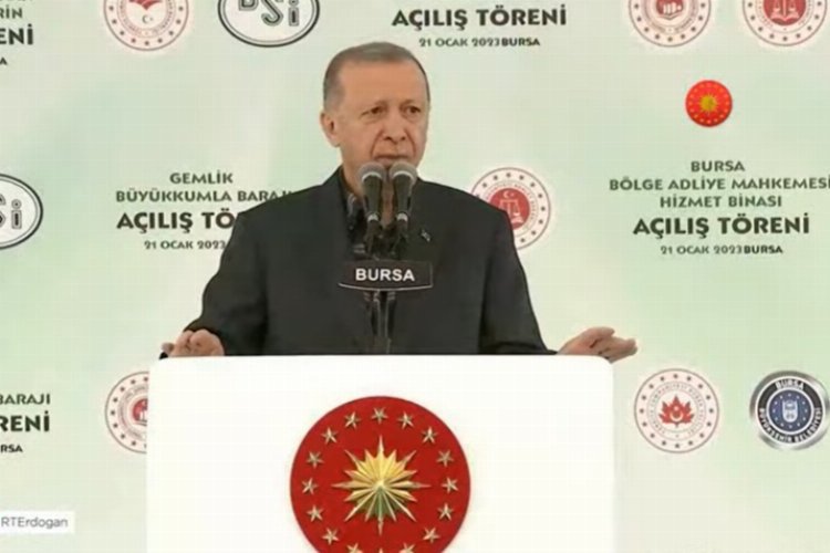 Cumhurbaşkanı Erdoğan: Kuraklığa çare baraj, baraj, baraj