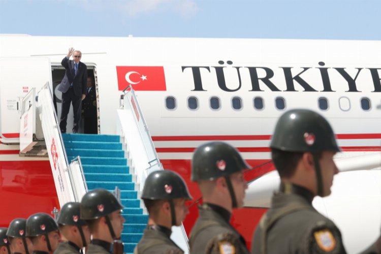 Cumhurbaşkanı Erdoğan, Rusya’ya gitti