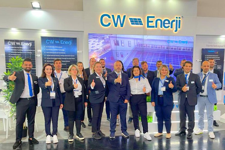 CW Enerji’den Intersolar Europe Fuarı'nda gövde gösterisi