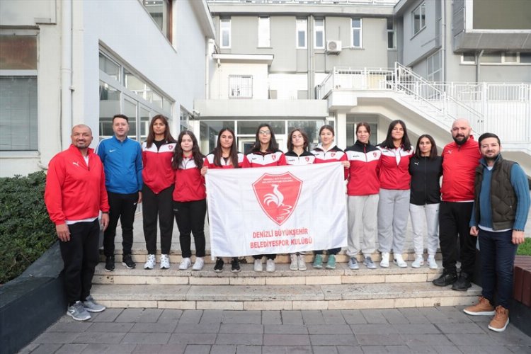 Denizli Belediyespor Kadın Judocular madalyaya gitti