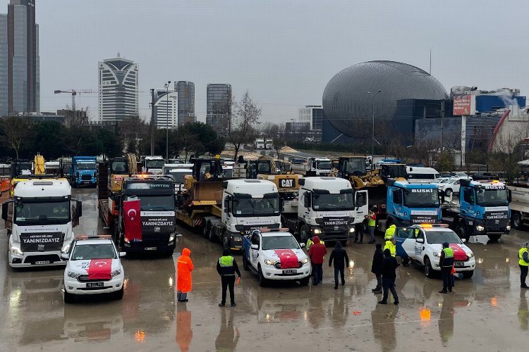 Deprem bölgesine Bursa'dan takviyeler sürüyor