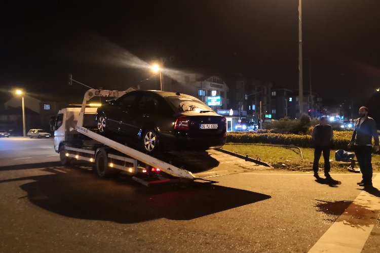 Düzce'de trafik kazası: 1 yaralı