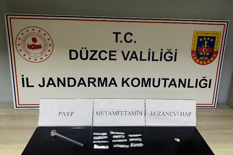 Düzce'de uyuşturucuya 1 tutuklama!