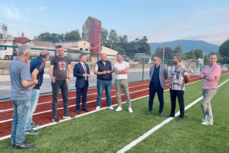 Düzce'de yeni yönetimden yeni sezon öncesi sportif ziyaret