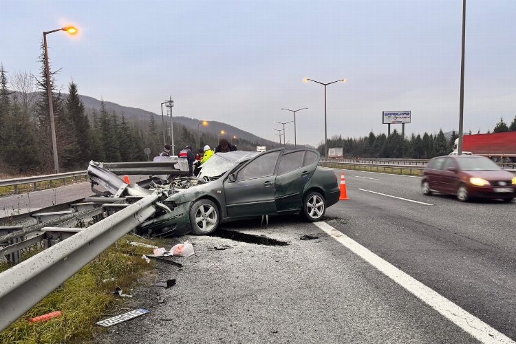 Düzce'deki kazadan acı haber geldi!