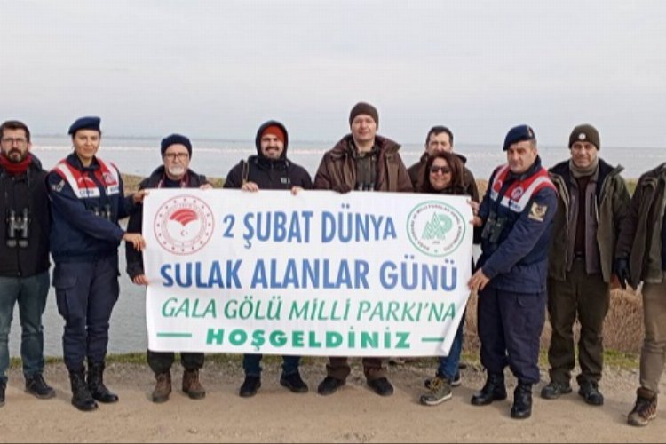 Edirne'de Kuş Gözlemciliği ile Dünya Sulak Alanlar Günü kutlandı