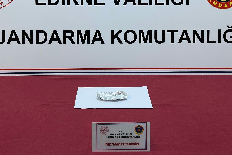 Edirne Jandarması'ndan Havsa'da uyuşturucu operasyonu