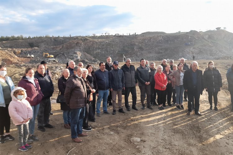 Edirne Keşan Belkoop Taş Ocağı'nda patlatılan dinamit vatandaşları tedirgin etti