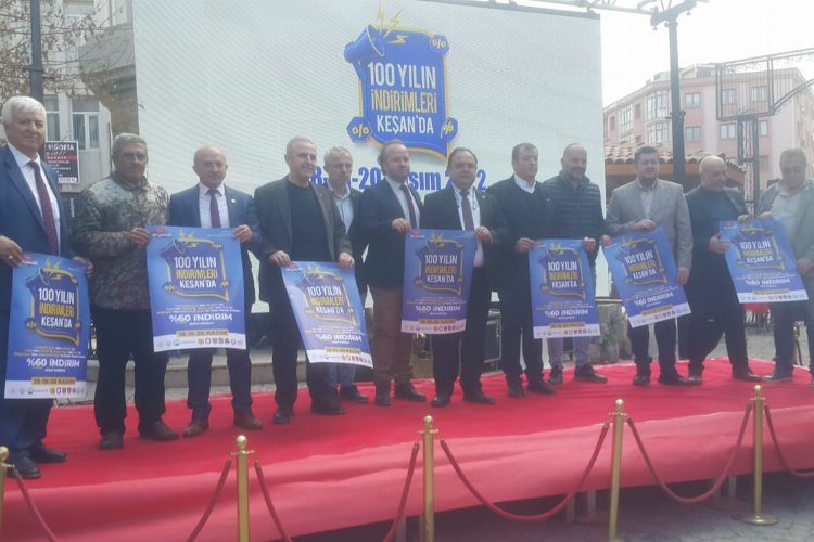 Edirne Keşan'da '100 Yılın İndirimleri' başlıyor