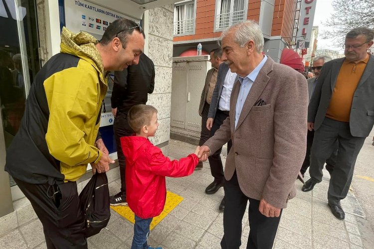 Edirne Keşan'da Başkan Özcan'dan teşekkür ziyareti