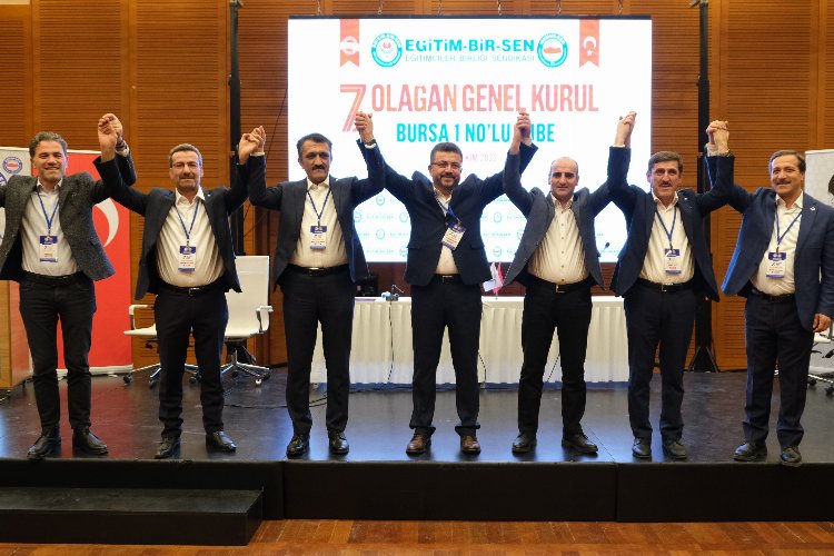 Eğitim Bir Sen Bursa 1 Nolu'da güven tazelendi