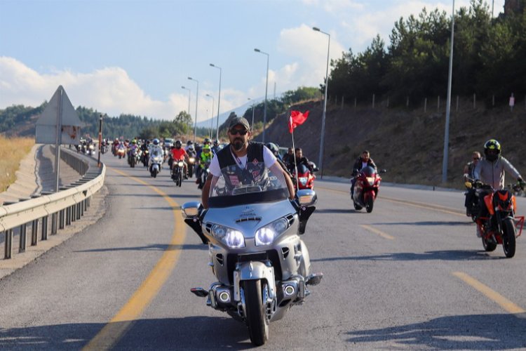 Erciyes Moto Fest'te 5'nci heyecan