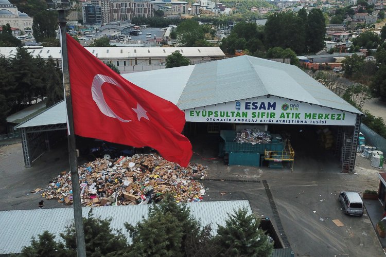 Eyüpsultan'da 'sıfır atık'lar otomatik ayrıştırılacak