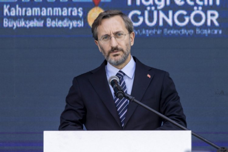 Fahrettin Altun, Kahramanmaraş'ta uluslararası fuarda konuştu