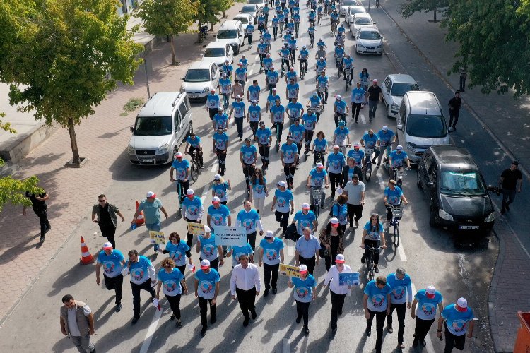 Gaziantep'te farkındalık için yürüdüler