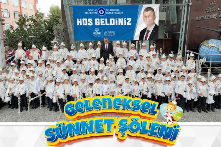 Gölcük'te Geleneksel Sünnet Şöleni kayıtları başladı