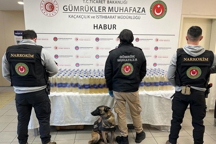 Habur Gümrük Kapısı'nda zehir operasyonu