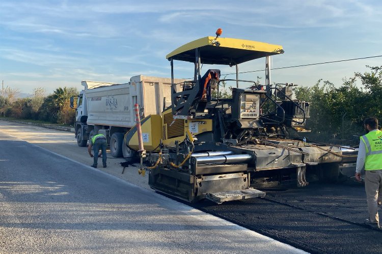 Hatay'da beton asfalt çalışmaları şehrin her noktasında